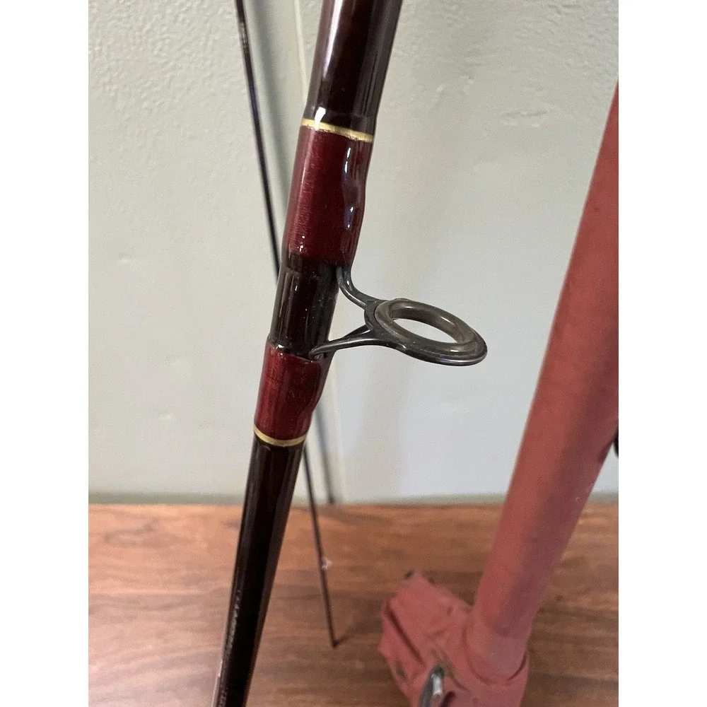 Vintage Pro Angler Tournament Pro Graphite Fly Fishing Rod With Cortland Crown 2